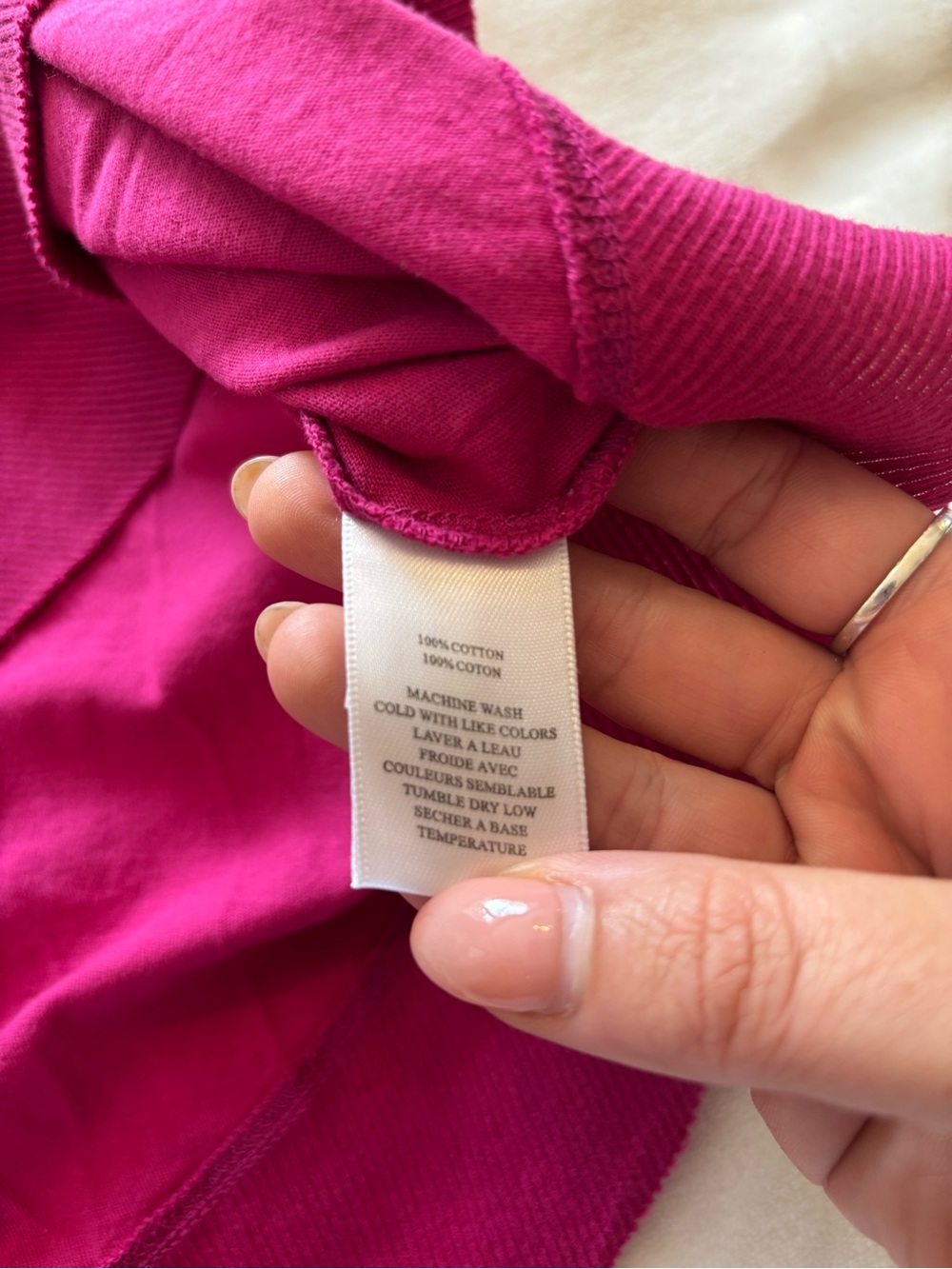 bobi Fuchsia Racerback Tank - Picture 5 of 6